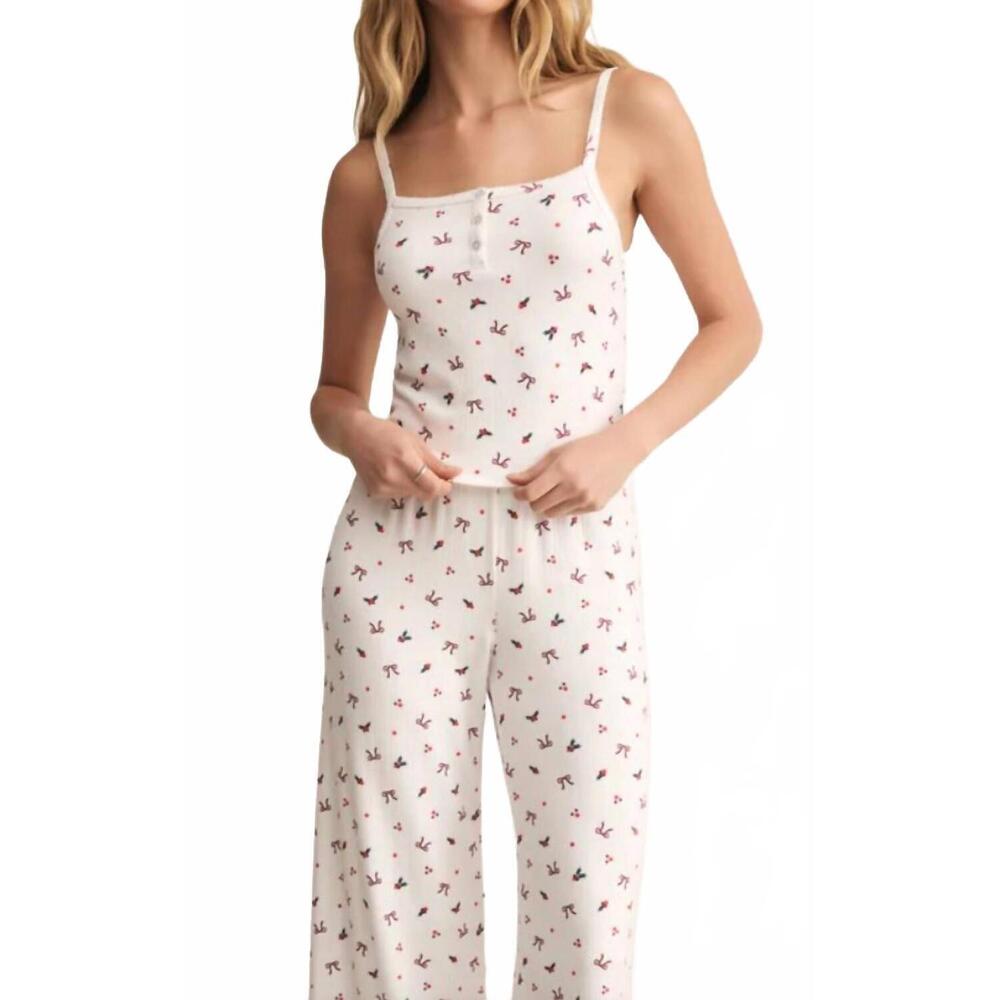 NEW Z SUPPLY cameron holly cami in white